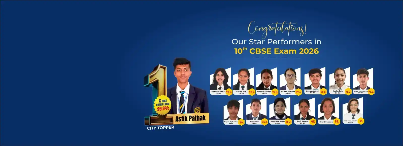 SIS DK 10th Toppers