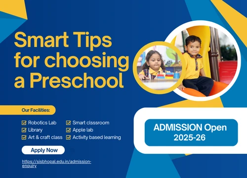 10 Things to Consider while choosing a Preschool for your Child