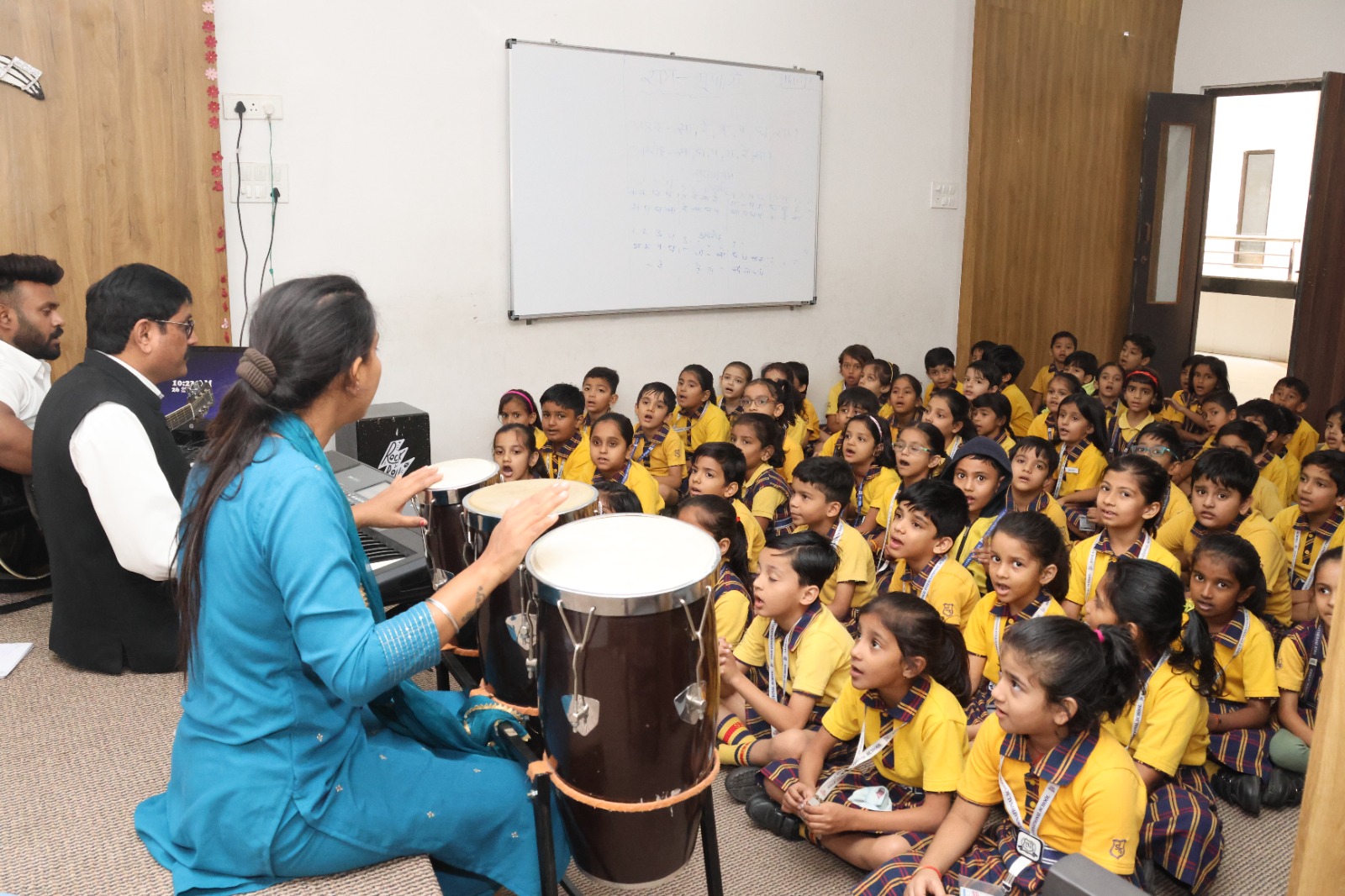 music class at sis bhopal