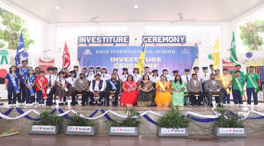 Inverstiture Ceremony at SIS Bhopal