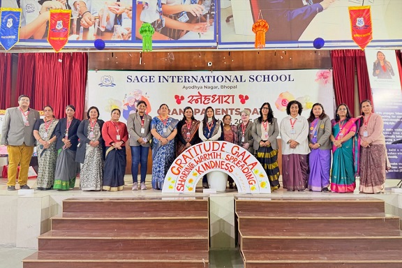 Staff of Sage International School Donate Clothes