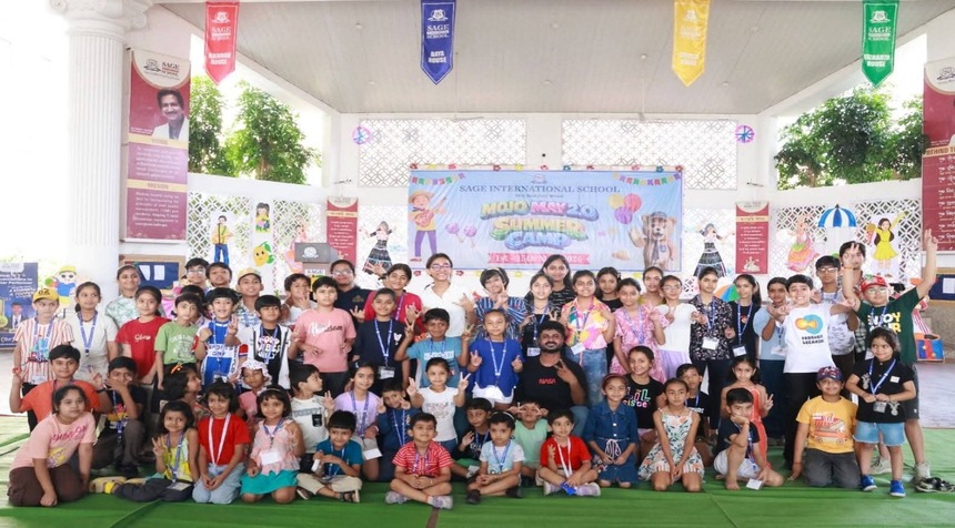 Day-3 of Mojo May 2.O Summer Camp at Sage International School, Kolar