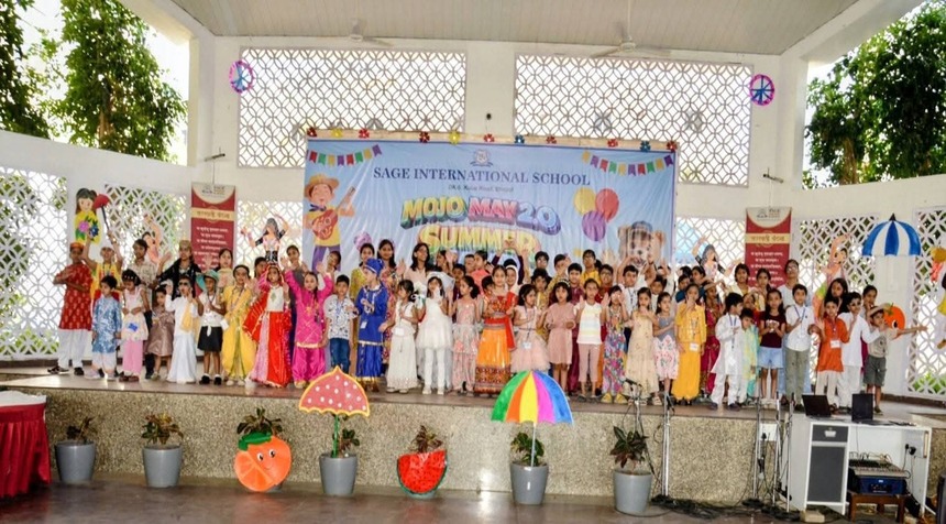 Day-8 of Mojo May 2.O Summer Camp at Sage International School, Kolar