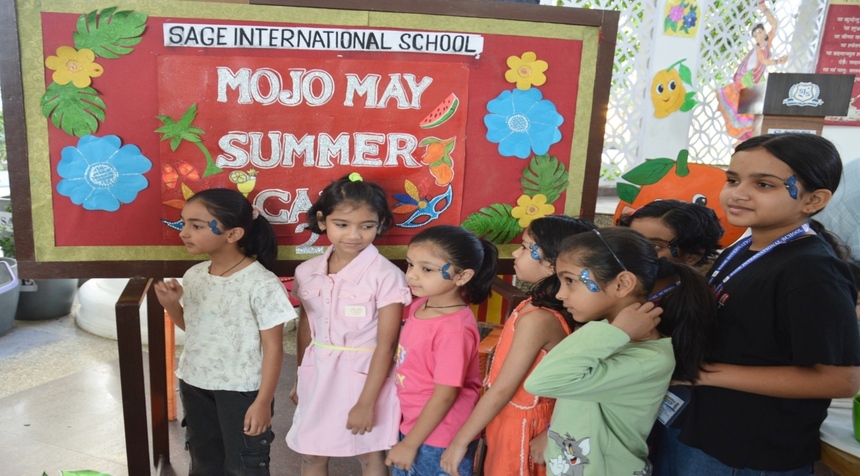 Day-9 of Mojo May 2.O Summer Camp at Sage International School, Kolar
