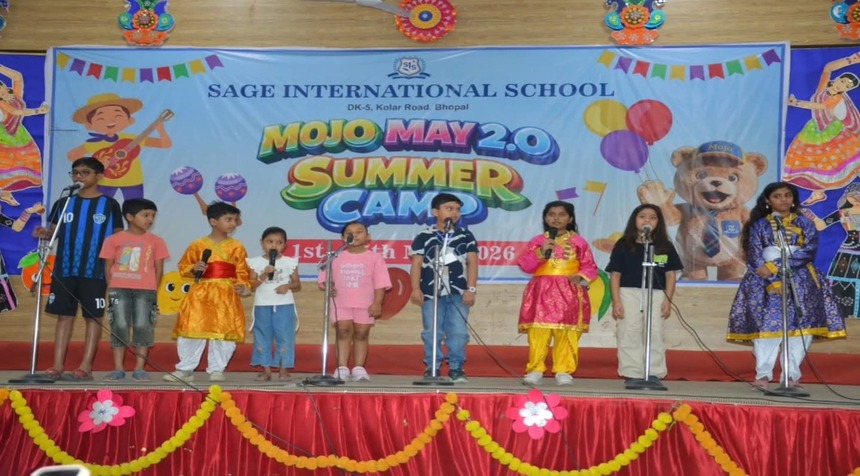 Day-14 Mojo May 2.O Summer Camp at Sage International School Kolar