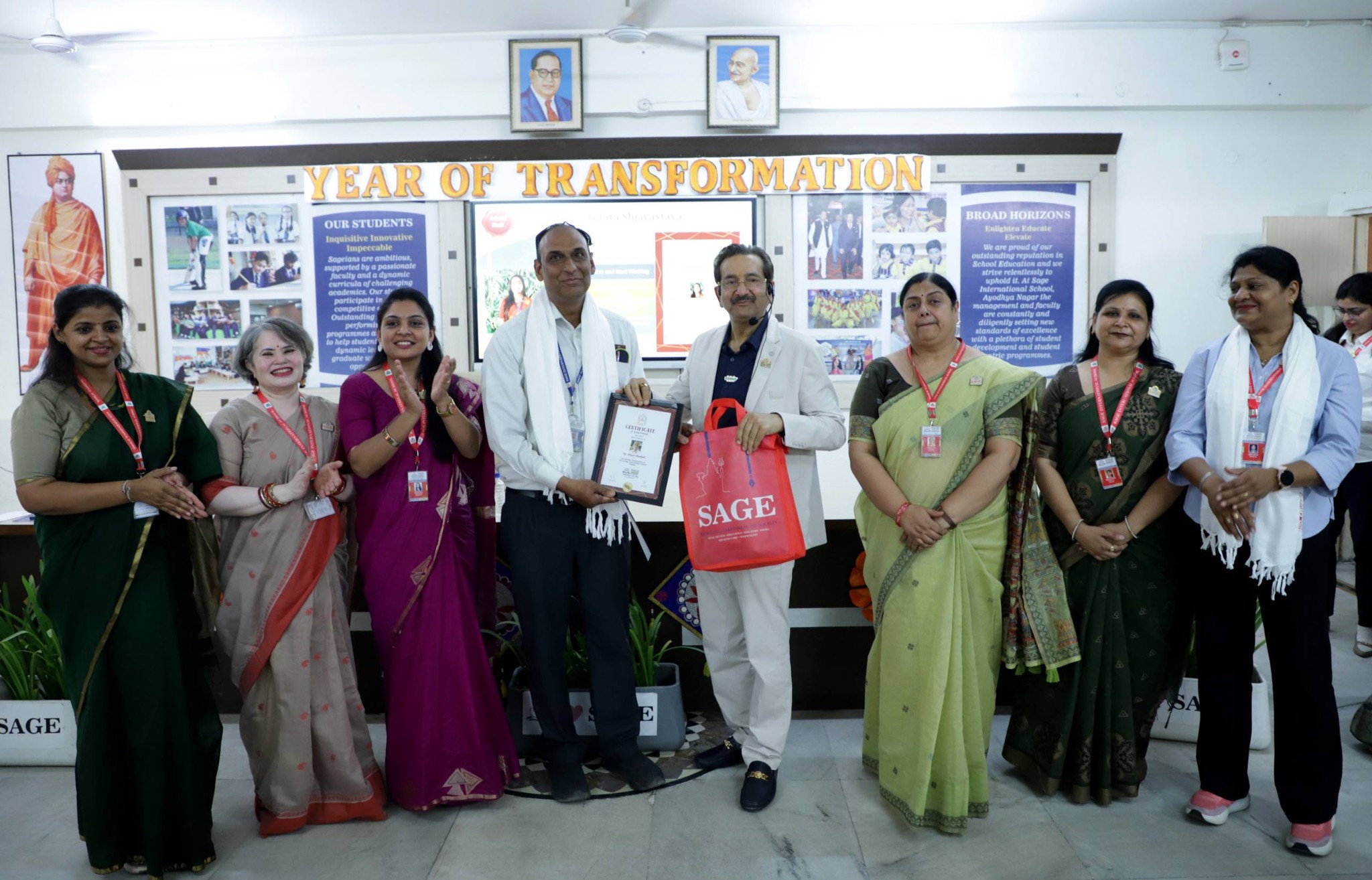 Winners of the Athmamanthan Awards SISAN