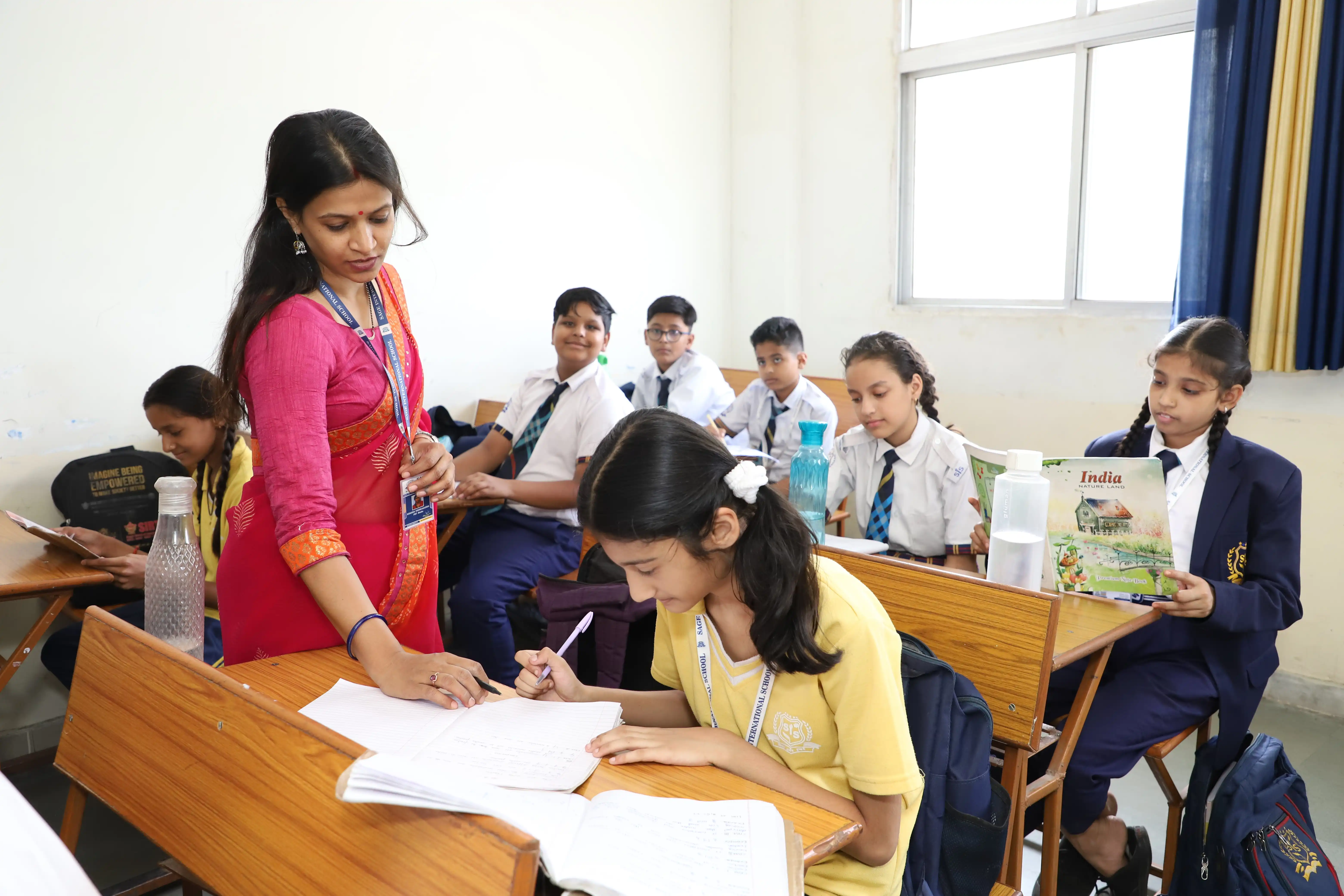 Campus celebrations and creative arts display at SAGE International School