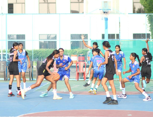 Basketball court at SIS Bhopal